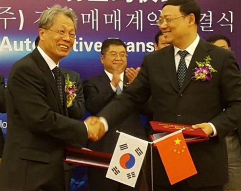 합작서 서명식