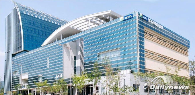 한국교육학술정보원의 건물 전경