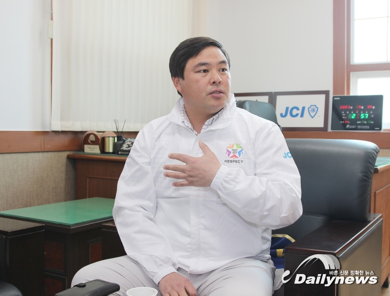 ▲ JCI경북지구청년회의소 안현규 회장(사진=유미라기자)