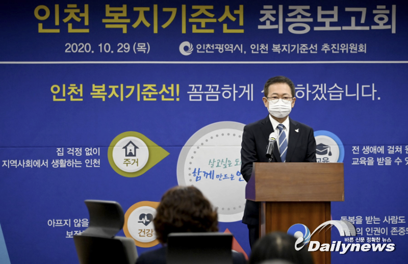 ▲ 인천시 복지기준선(사진=인천시)