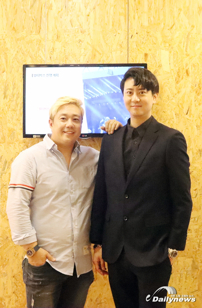 ▲ 연준범 대표와 이동욱 기획이사