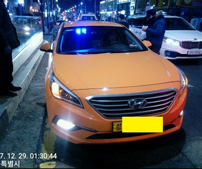 ▲ 불법행위 단속 대상 중 허위예약 택시 단속 (사진=서울시)