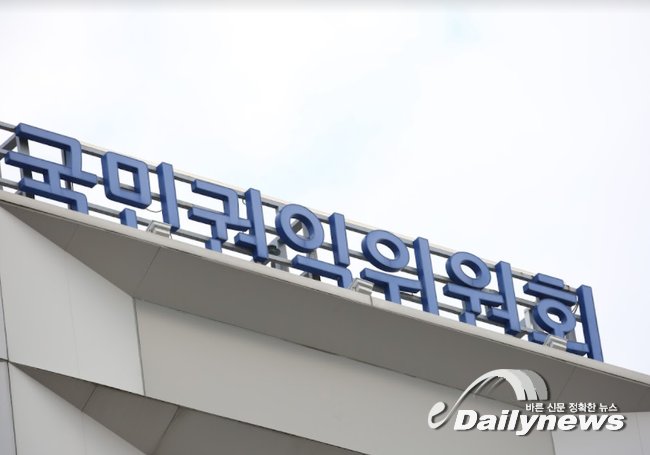 ▲ 국민권익위원회는 26일 2021년도 `뇌물위험 매트릭스 평가` 결과를 발표했다.