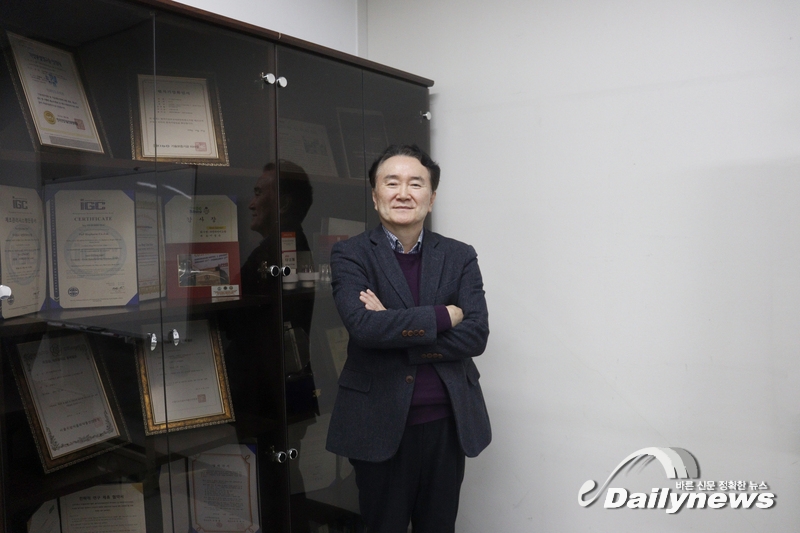 ▲ ㈜피앤피바이오팜 신항철 대표(사진=데일리뉴스 DB)