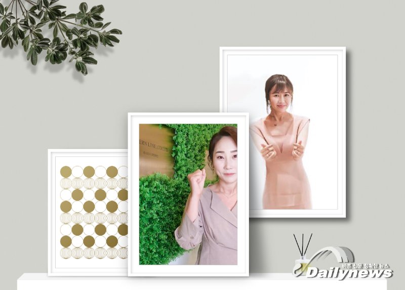 ▲ (왼쪽부터)㈜모던라인 안현주·이애현 대표