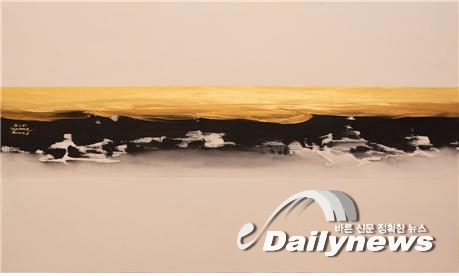 ▲ moment(마법의순간) 180X115cm,石彩粉彩 on canvas 2022