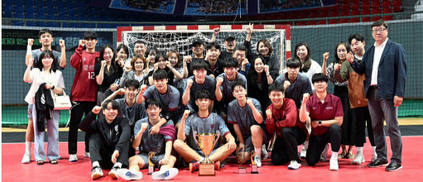 경희대, 태백산기핸드볼 남대부 19년 만에 우승