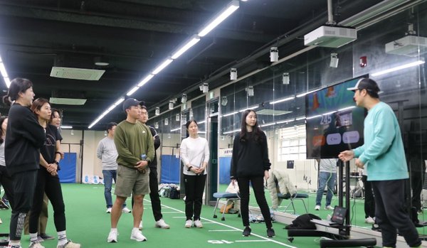 스마트 체육수업 연수 사진.(사진=경기도교육청 제공)