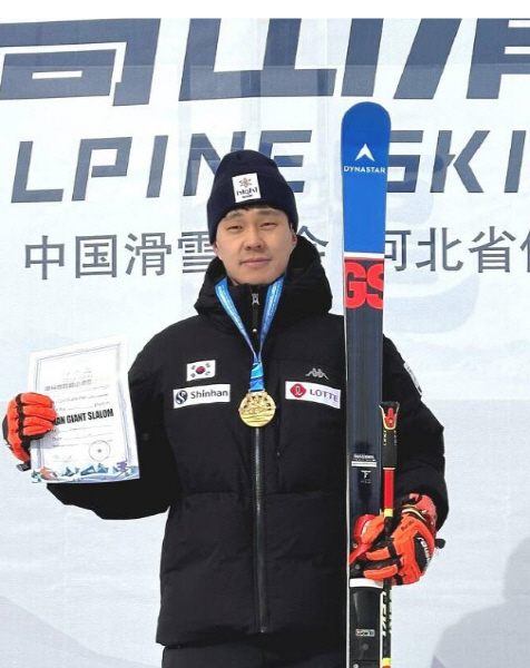 알파인스키 간판 정동현, 중국 극동컵 대회전 연속 우승