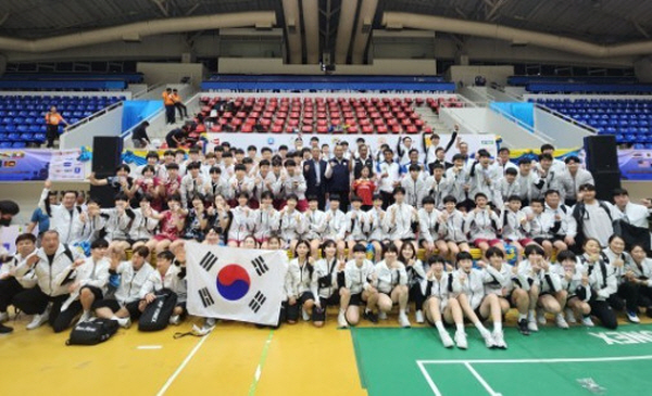 韓 주니어 배드민턴, 태국 U-19 선수권대회 금메달 싹쓸이