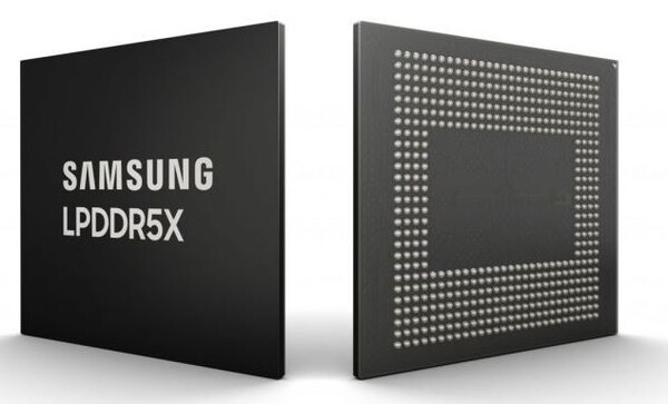 삼성전자의 LPDDR5X D램. 사진=삼성전자