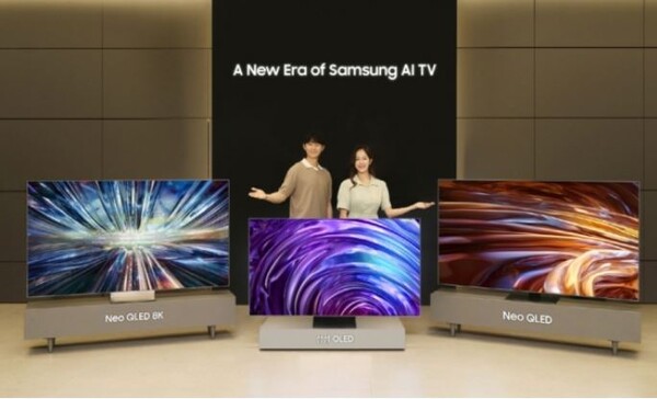 삼성, 프리미엄 AI TV 판매량 전년대비 40%↑...'AI효과' TV로 확산