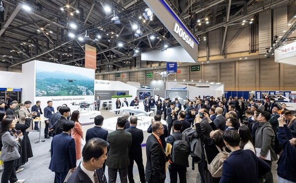 2024년 드론코리아 전시장 모습. 사진=벡스코