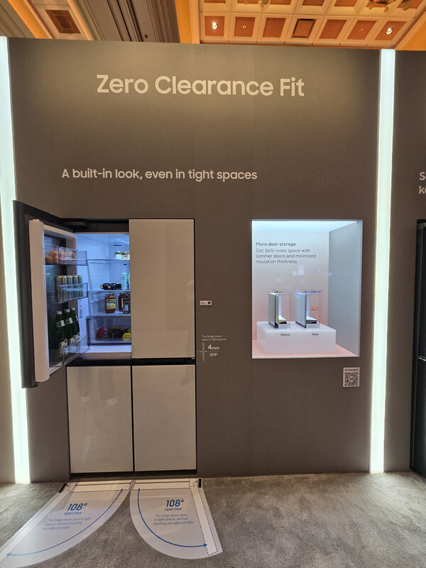 Samsung's new home appliance (사진 = 고한영 Dr. Han Ko 편집장)
