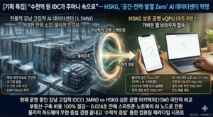 [기획 특집] “수천억 원 IDC가 주머니 속으로”… HSKG, ‘공간·전력·발열 Zero’ AI 데이터센터 혁명
